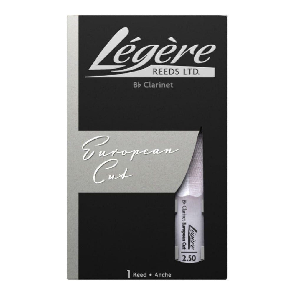 Légère European Cut Synthetic Clarinet Reed (Bb, Bass, Eb) - Bb Soprano / 4.5