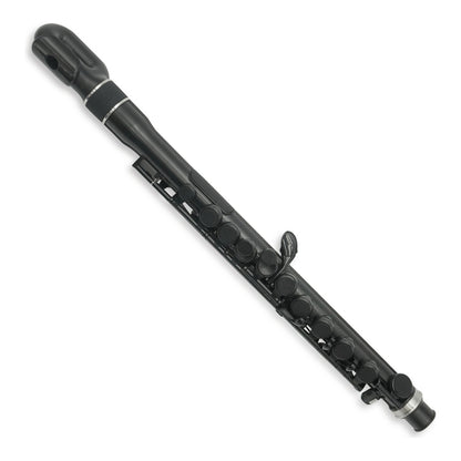 Nuvo jFlute 2.0 Beginner Flute Kit (Ages 4-10) - Black/Black