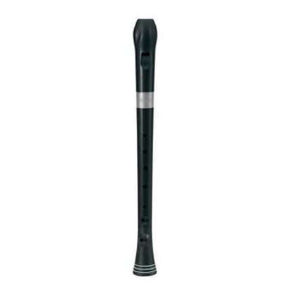 Nuvo Soprano Recorder (Baroque or German Fingering) - Black/Black / German