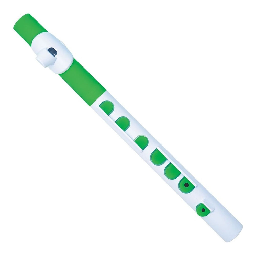 Nuvo TooT 2.0 Beginner Flute (Pre-Band Instrument) - White/Green