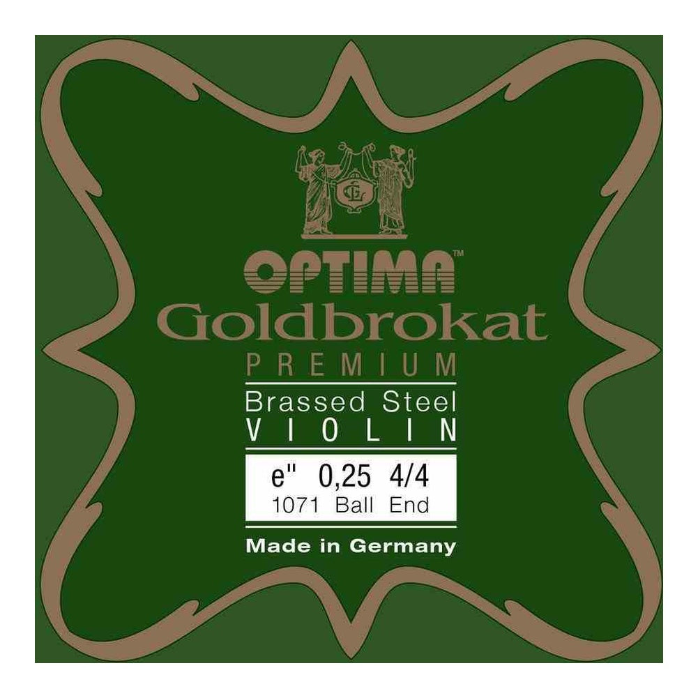 Optima Goldbrokat Brassed Premium Violin Single Strings