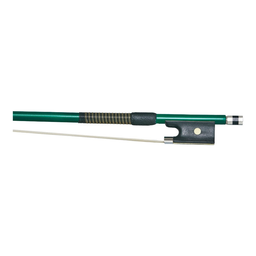 P&H Bows Master Class Student Violin Bow with Easy Re-Hair - 3/4 / Green