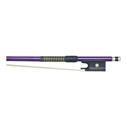 P&H Bows Master Class Student Violin Bow with Easy Re-Hair - 3/4 / Purple
