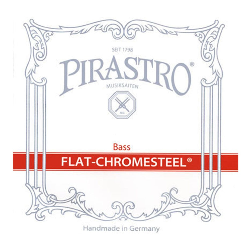 Pirastro Flat-Chromesteel Double Bass Strings (Rope Core Steel)