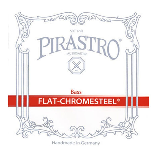 Pirastro Flat-Chromesteel Double Bass Strings (Rope Core Steel)