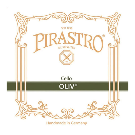 Pirastro Oliv Cello Strings (Wound Gut Core)