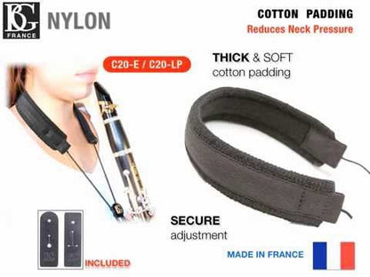 Connecteurs en cuir pour sangle de clarinette (paquet de 2)