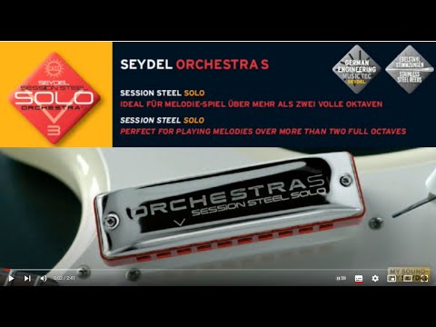 Orchestra S Harmonica (Solo-Tuned Stainless Steel) Demo