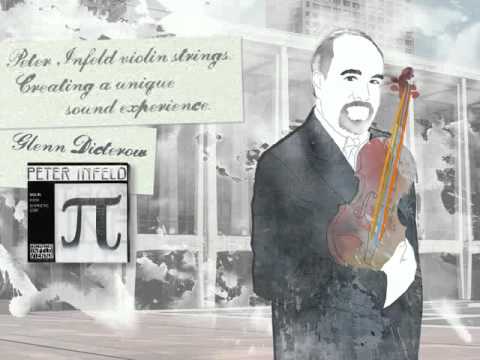 Vision Titanium Orchestra Violin Strings (4/4 Size) Demo