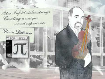Vision Titanium Orchestra Violin Strings (4/4 Size) Demo