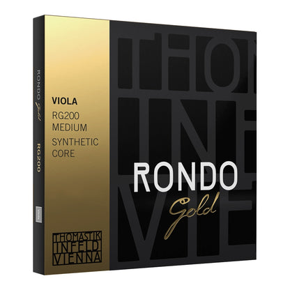 Thomastik-Infeld Rondo Gold Viola String Set (Warm & Shiny Sound)