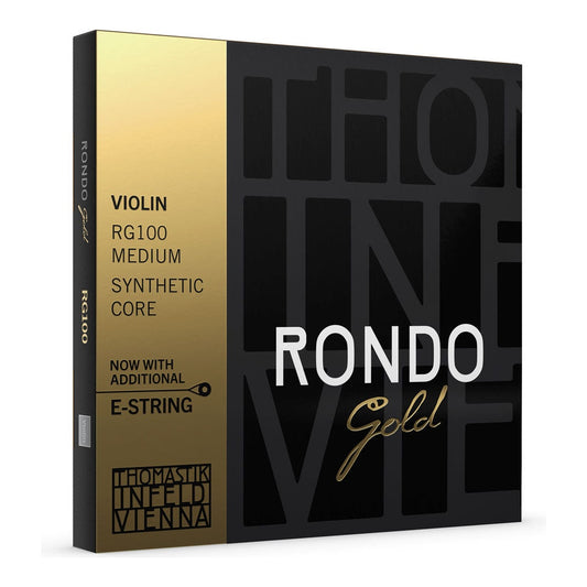 Thomastik-Infeld Rondo Gold Violin String Set (Warm & Shiny Sound)