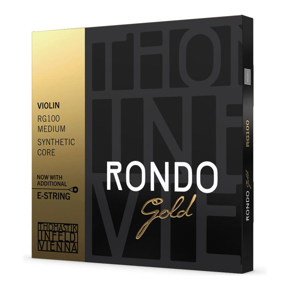 Thomastik-Infeld Rondo Gold Violin String Set (Warm & Shiny Sound)