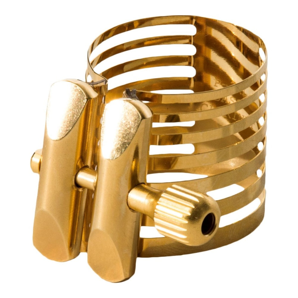 Rovner Platinum Gold Bb Clarinet Ligature (24K Gold Plated)