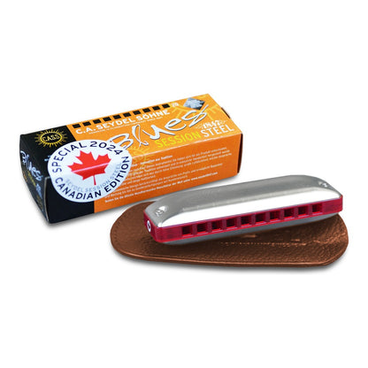 Seydel Session Steel Blues Harmonica (Canadian Edition)