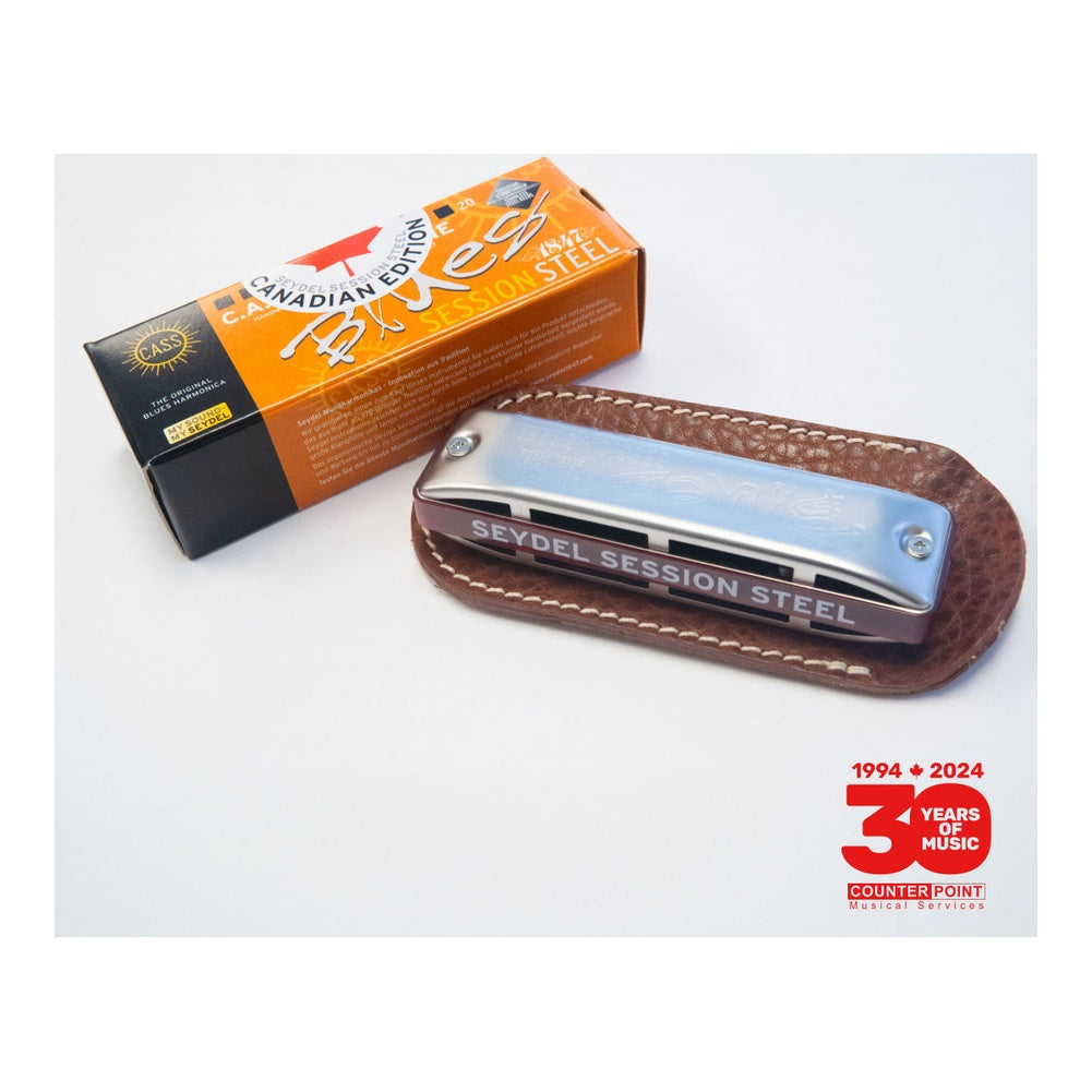 Seydel Session Steel Blues Harmonica (Canadian Edition)