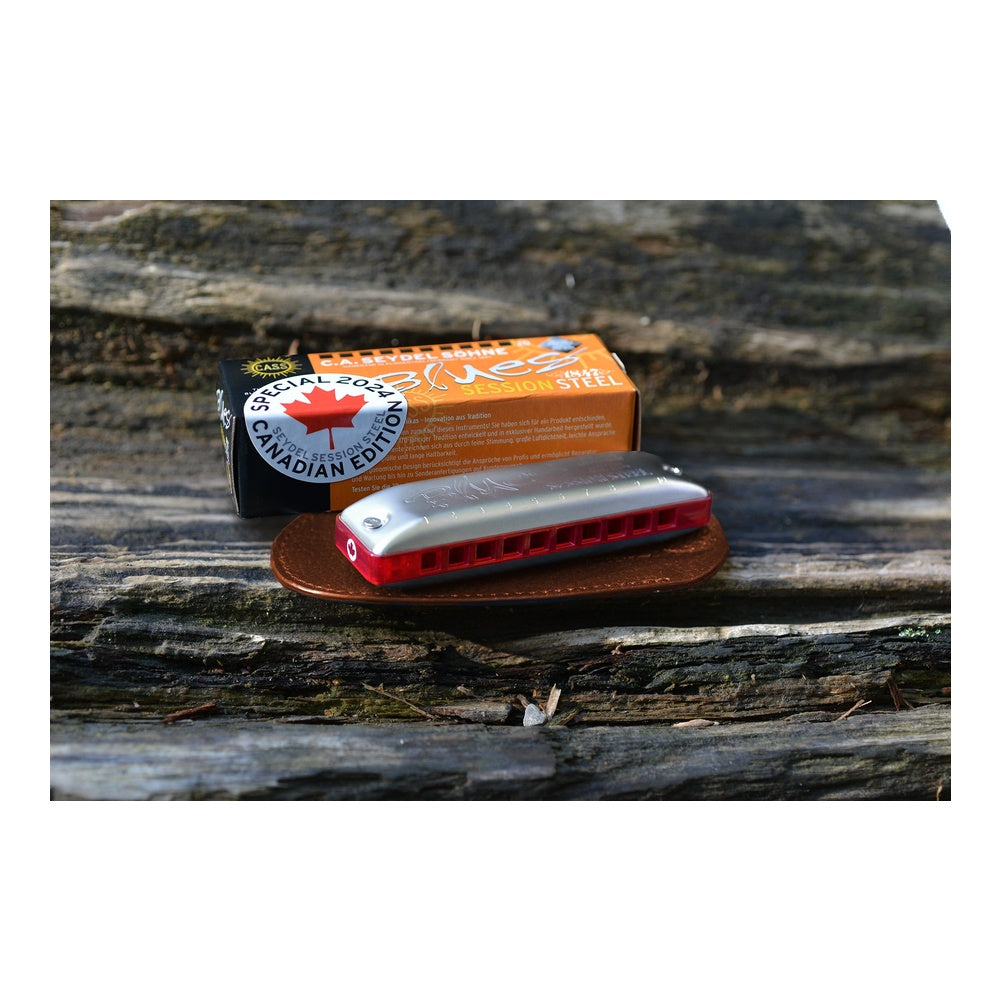 Seydel Session Steel Blues Harmonica (Canadian Edition)