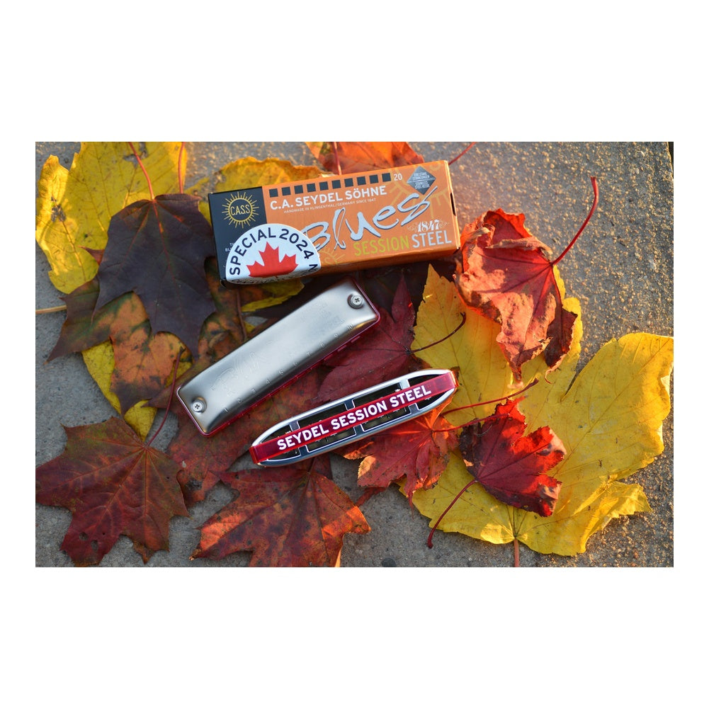 Seydel Session Steel Blues Harmonica (Canadian Edition)