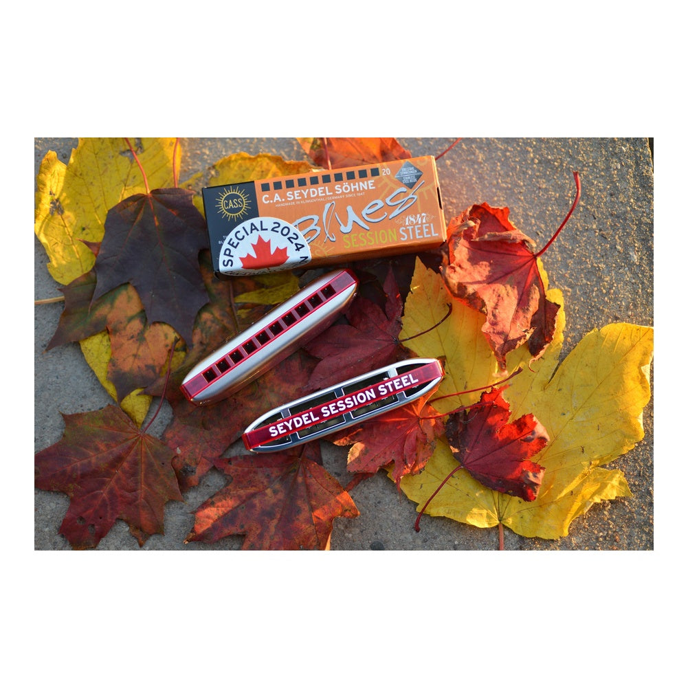 Seydel Session Steel Blues Harmonica (Canadian Edition)
