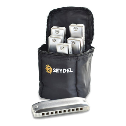 Seydel Session Steel 2026 Summer Edition Harmonica Set (6 Keys)