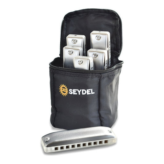 Seydel Session Steel 2026 Summer Edition Harmonica Set (6 Keys)