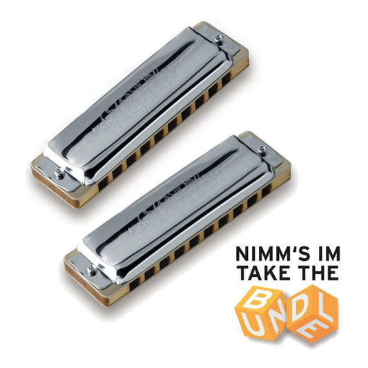 Seydel 1847 Classic Harmonica Set (5-Piece Collection, Keys G-D)