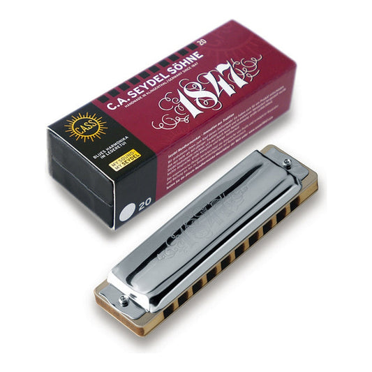 Seydel 1847 Classic Richter Harmonica (Stainless Steel Reeds)