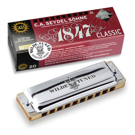 Seydel 1847 Classic Wilde Rock Harmonica (Will Wilde Rock Tuning)