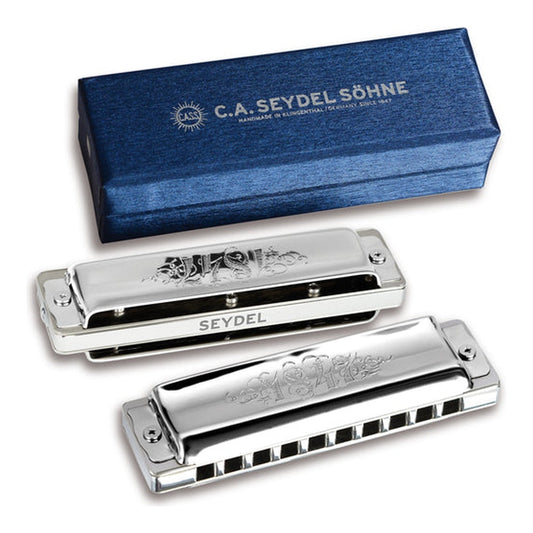 Seydel 1847 Lightning Diatonic Harmonica (Solid Stainless Steel)