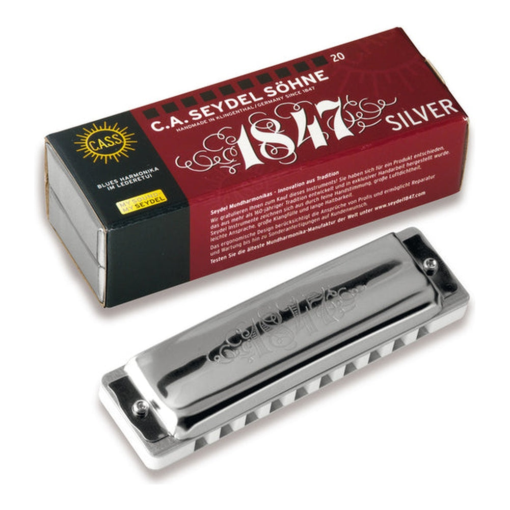 Seydel 1847 Silver Standard Richter Harmonica (Corrosion-Free)