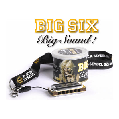 Seydel Big Six Classic Harmonica (Stainless Steel Reeds)