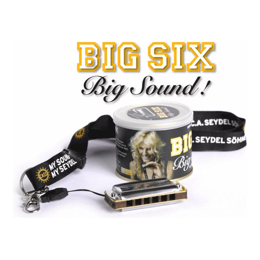 Seydel Big Six Classic Harmonica (Stainless Steel Reeds)