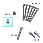Chromatic Harmonica Reed Plate Screw Set (Saxony, De Luxe & Fanfare Parts)