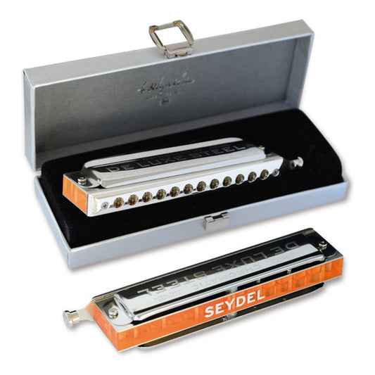 Seydel De Luxe Solo Steel Chromatic Harmonica (Stainless Steel Reeds)