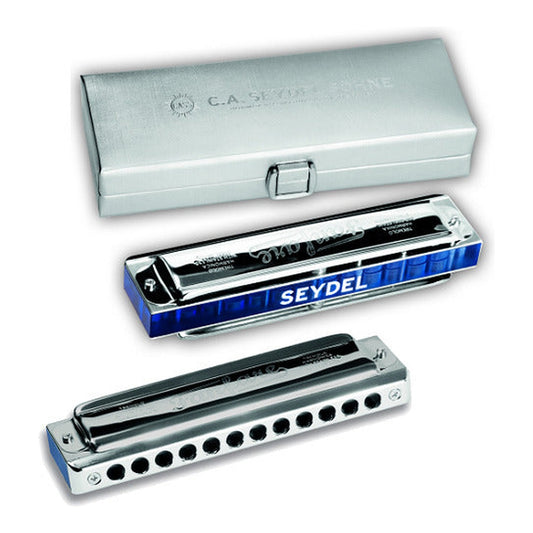 Seydel Fanfare S Steel Tremolo Harmonica (Tremolo Stainless Steel Reeds)