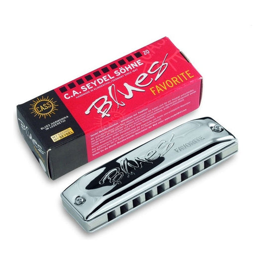 Seydel Favorite Diatonic Harmonica (Aluminium Comb & Brass Reeds)