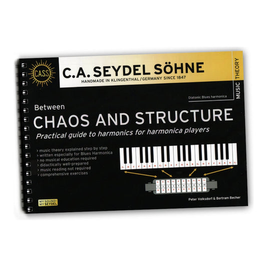 Seydel Between Chaos and Structure Harmonica Book (Practical Harmony Theory)