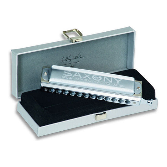 Seydel Saxony Chromatic Harmonica (Stainless Steel Reeds)