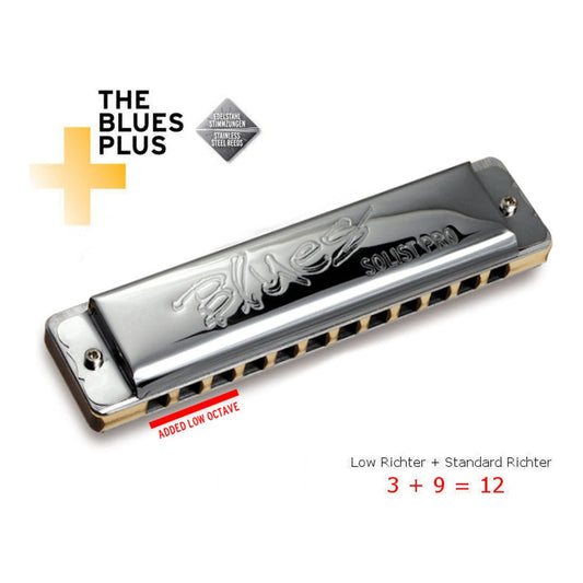 Seydel Solist Pro 12 Steel Harmonica (Key of C)