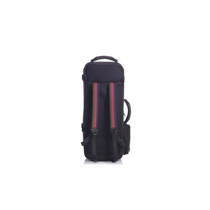 Bam Saint Germain Trekking Alto Saxophone Case – Black, back with backpack straps
