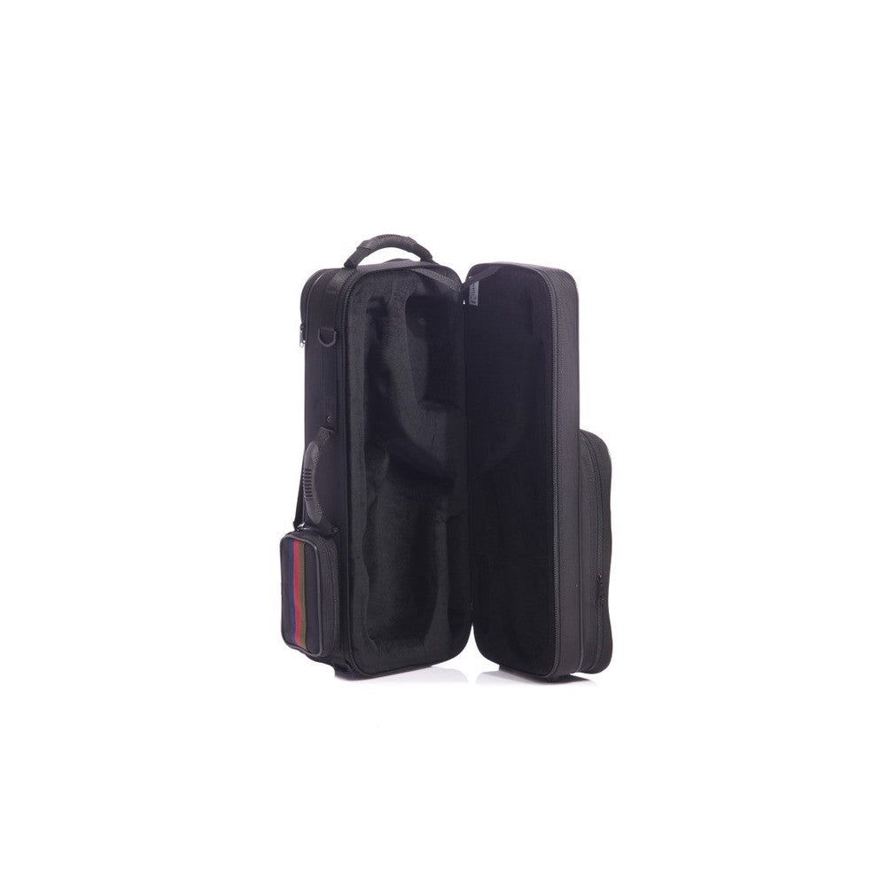 Bam Saint Germain Trekking Alto Saxophone Case – Black, open interior