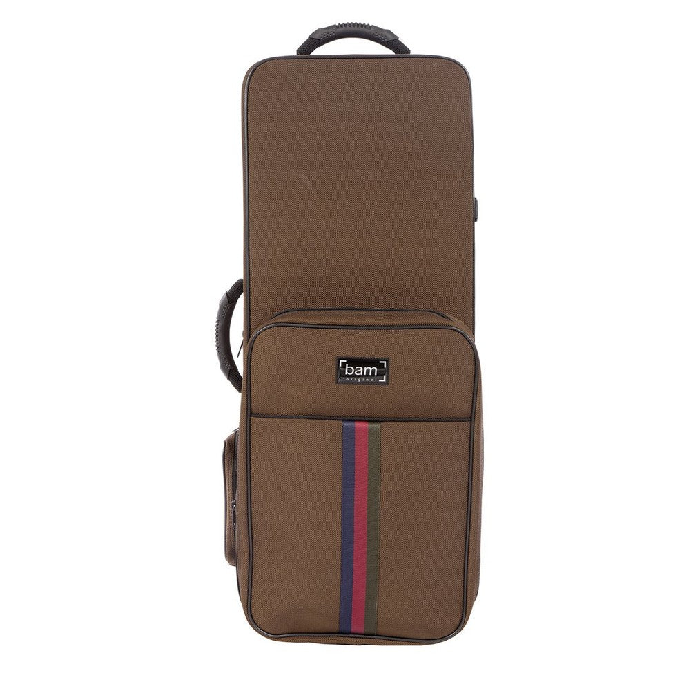 Étui pour saxophone ténor Bam Saint Germain Trekking – Chocolat