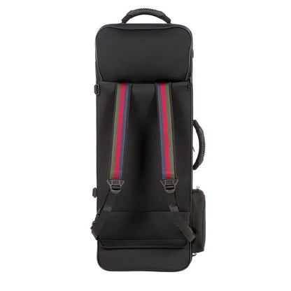 Étui pour saxophone ténor Bam Saint Germain Trekking – Noir, dos avec bretelles sac à dos