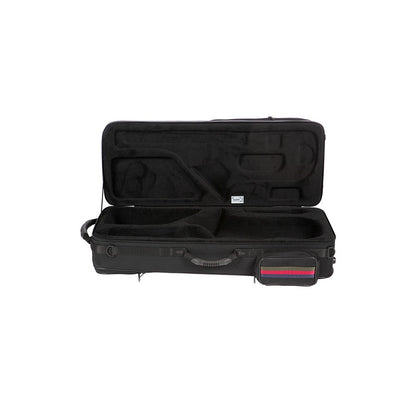 Étui pour saxophone ténor Bam Saint Germain Trekking – Noir, intérieur ouvert