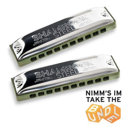 Seydel Shamrock Octave Harmonica Set (Stainless Steel Reeds)