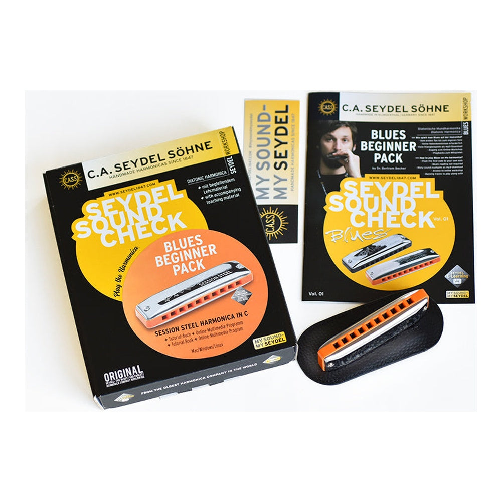 Seydel Soundcheck Blues Beginner Pack (Session Steel, Key of C)