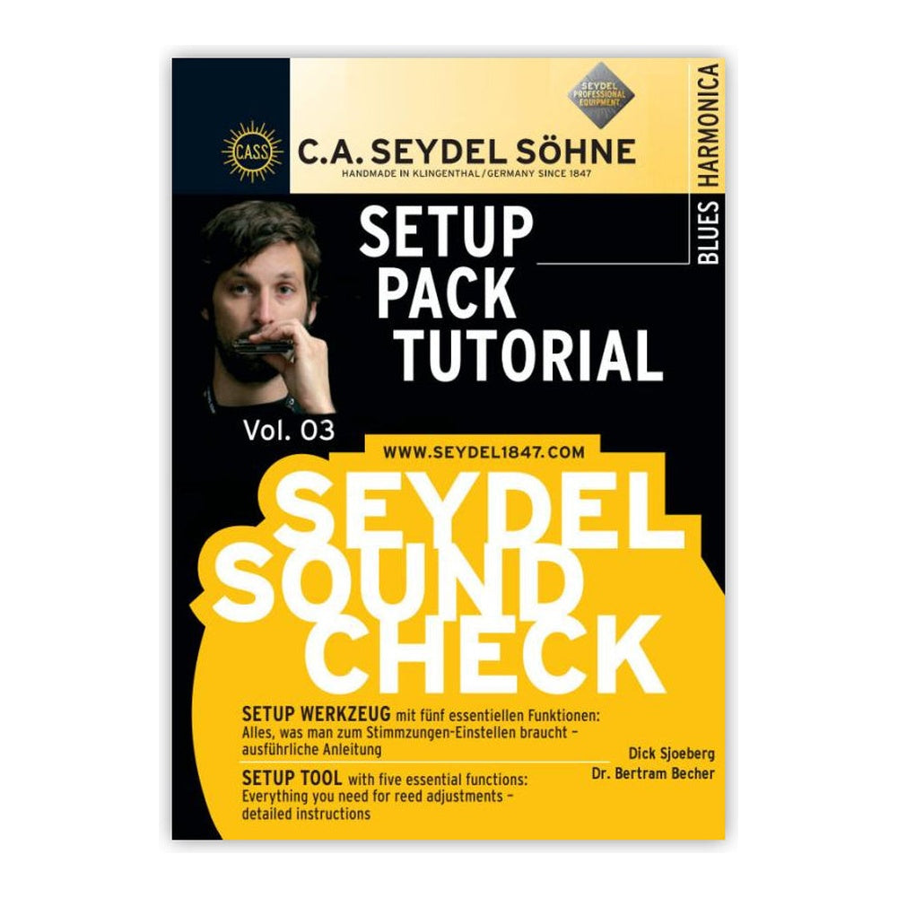 Seydel Soundcheck Harmonica Setup Pack (5-in-1 Tool & USB)