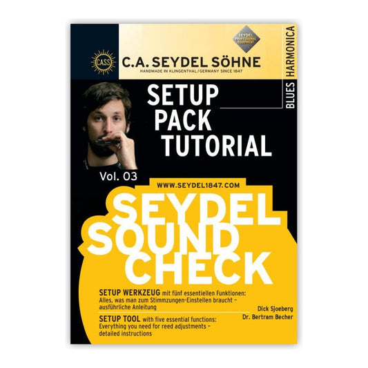Seydel Soundcheck Harmonica Setup Pack (5-in-1 Tool & USB)