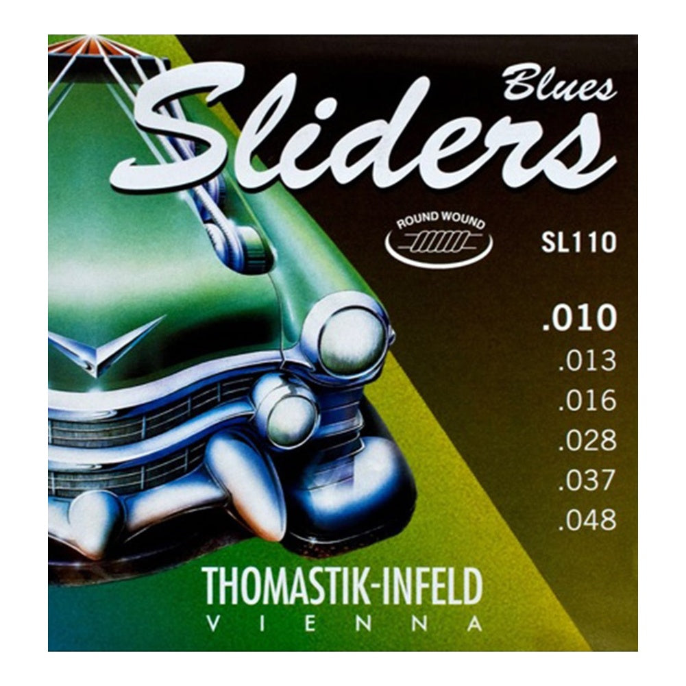 Blues Sliders Electric Guitar Single String (Nickel Round Wound with Silk Inlay)