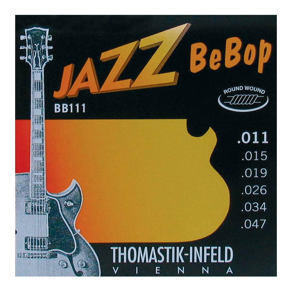 Jazz Bebop Guitar Strings (Round Wound Nickel)